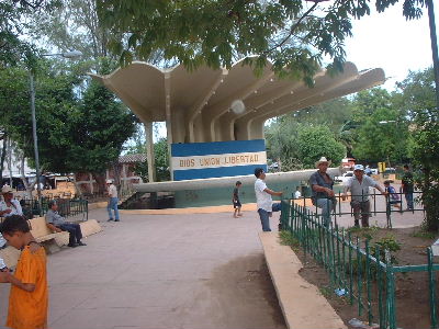 サカテコルカ市内の公園